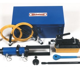 تیوب پولر دستی نیمه اتوماتیک هیدرولیکی پنوماتیکی با ظرفیت 20 تن مدل TSRK-20 ساخت ویکستید انگلستان