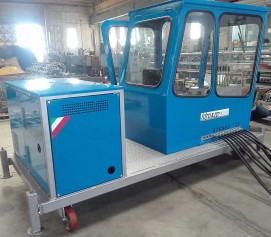 ربات شستشو و رسوب زدایی سطوح خارجی باندل با توان 10.000 وات مدل E-930 XL Series 2015 ساخت ایدروجت ایتالیا